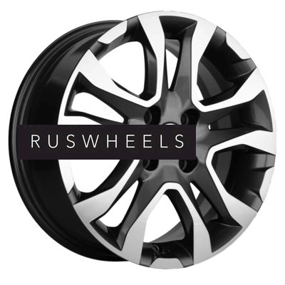 Диски Khomen Wheels 6x15/4x100 ET50 D60,1 KHW1503 (Vesta) Gray-FP