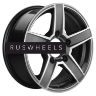 Диски Khomen Wheels 6,5x16/5x139,7 ET40 D98,5 KHW1614 (Niva 4x4) Gray-FP