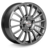 Диски КиК  Неман (КС717)  6,0\R15 4*100 ET43  d67,1  Дарк платинум  [71174]
