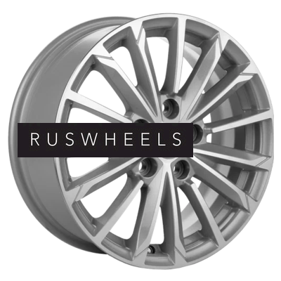 Диски Khomen Wheels 6,5x16/5x114,3 ET45 D60,1 KHW1611 (Toyota/Suzuki) F-Silver-FP