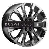 Диски Replay 9x22/6x139,7 ET50 D95,1 TY442 BKF (пш, C570)