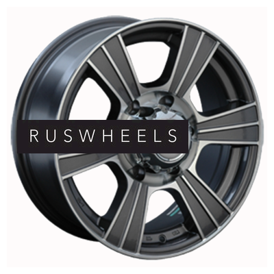 Диски LS 7x16/6x139,7 ET10 D107,1 160 GMF (конус, Колпак+лого)