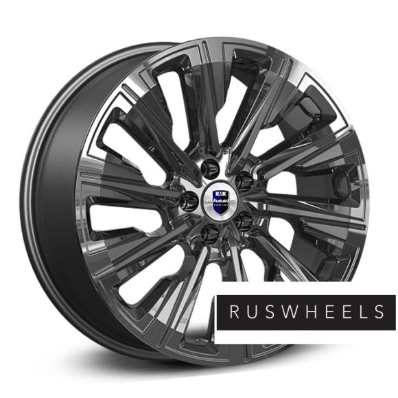 Диски КиК R19 / 7.5J PCD 5x114.3 ЕТ 49 ЦО 67.1 Галего