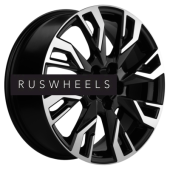 Диски Khomen Wheels 7x18/5x108 ET33 D60,1 KHW1809 (OMODA C5) Black-FP Диски Khomen Wheels 7x18/5x108 ET33 D60,1 KHW1809 (OMODA C5) Black-FP
