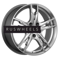 Диски КИК 7x17/4x100 ET43 D60,1 Солар-оригинал (КС875) Дарк платинум