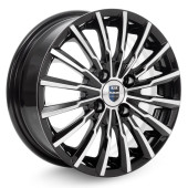 Диски КиК 5.5\R14 4*100 ET39 d67.1 Алмаз черный