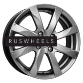 Диски КИК 6x15/4x114,3 ET46 D67,1 Джемини-оригинал (КС617) Дарк платинум