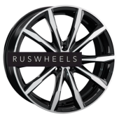 Диски LS FlowForming 8x19/5x114,3 ET45 D67,1 RC38 BKF (конус)