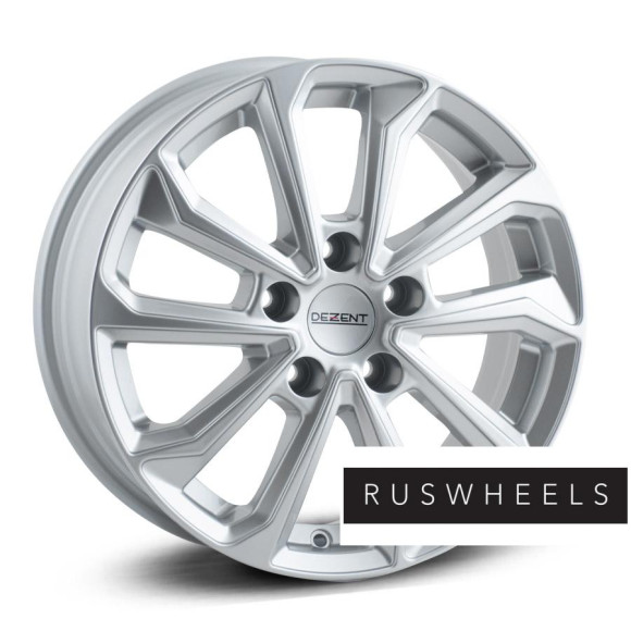 Диски Dezent R16 / 6.5J PCD 5x108 ЕТ 50 ЦО 63.4 KS silver