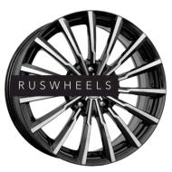 Диски КИК 5,5x14/4x100 ET46 D54,1 Акцент-оригинал (КС641) Алмаз черный