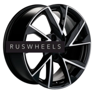 Диски Khomen Wheels 7x17/5x108 ET40 D54,1 KHW1714 (Jac/Москвич 3) Black-FP Диски Khomen Wheels 7x17/5x108 ET40 D54,1 KHW1714 (Jac/Москвич 3) Black-FP