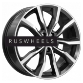 Диски КИК 7,5x18/5x110 ET40 D67,1 Портер (КС906) Алмаз черный