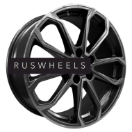Диски Khomen Wheels 7x18/5x114,3 ET45 D67,1 KHW1816 (Mazda CX-5/Kia Seltos) Gray-FP