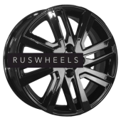 Диски Khomen Wheels 6x16/4x100 ET46 D54,1 KHW1609 (Rio II/Solaris II) Black
