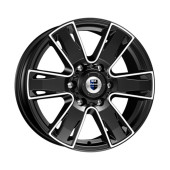 Диски КиК 7,0\R17 6*139.7 ET33 d100.1 Алмаз черный