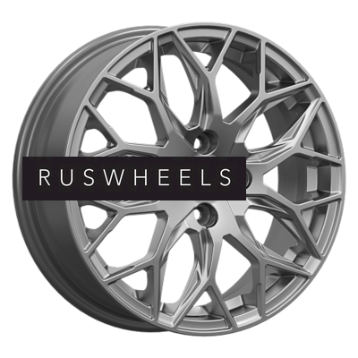 Диски СКАД 6x16/4x100 ET47 D54,1 Фабиан (КЛ373) Графит