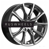 Диски КИК 7,5x17/5x120 ET34 D72,6 Твист-оригинал (КС697М) Дарк платинум